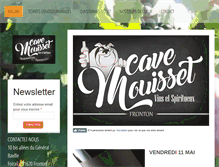 Tablet Screenshot of cavemouisset.com